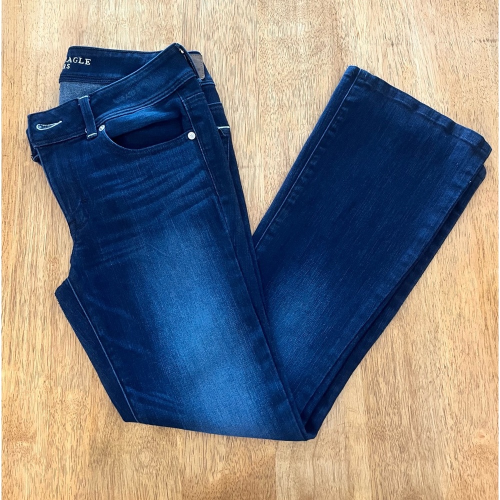 American Eagle Jeans, Women’s size 8, Kick Boot